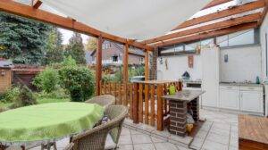Überdachte Terrasse