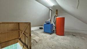 Dachboden über Garage