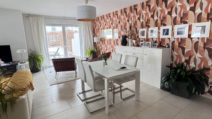 Esszimmer Fensterfront