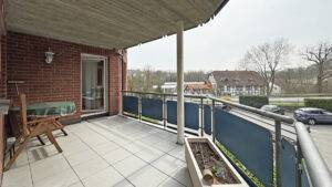 Balkon in Süd-West Ausrichtung