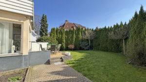 nicht einsehbarer Garten