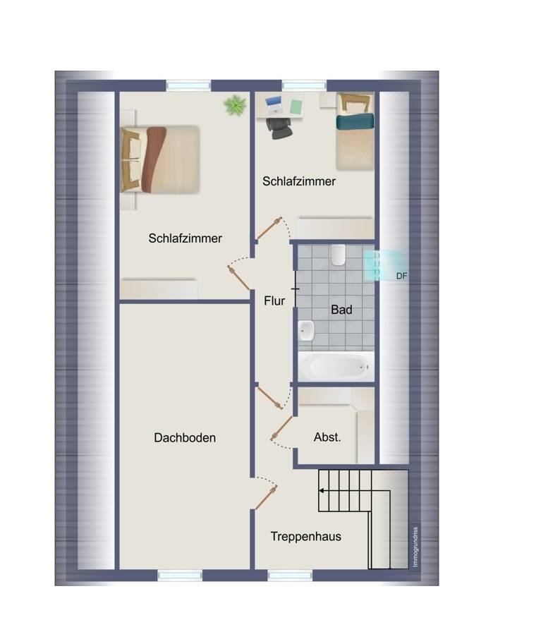 Grundriss - Dachgeschoss