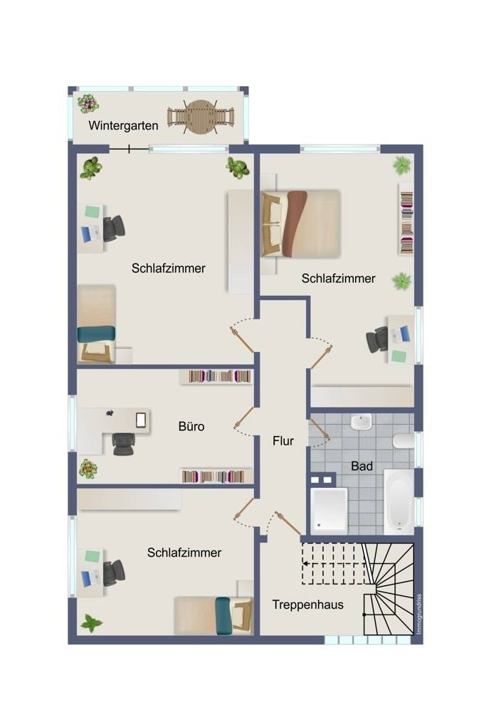Grundriss - Obergeschoss