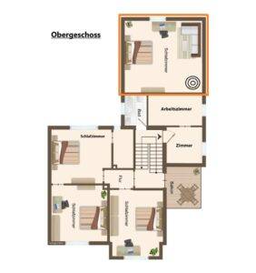 Grundriss - Obergeschoss