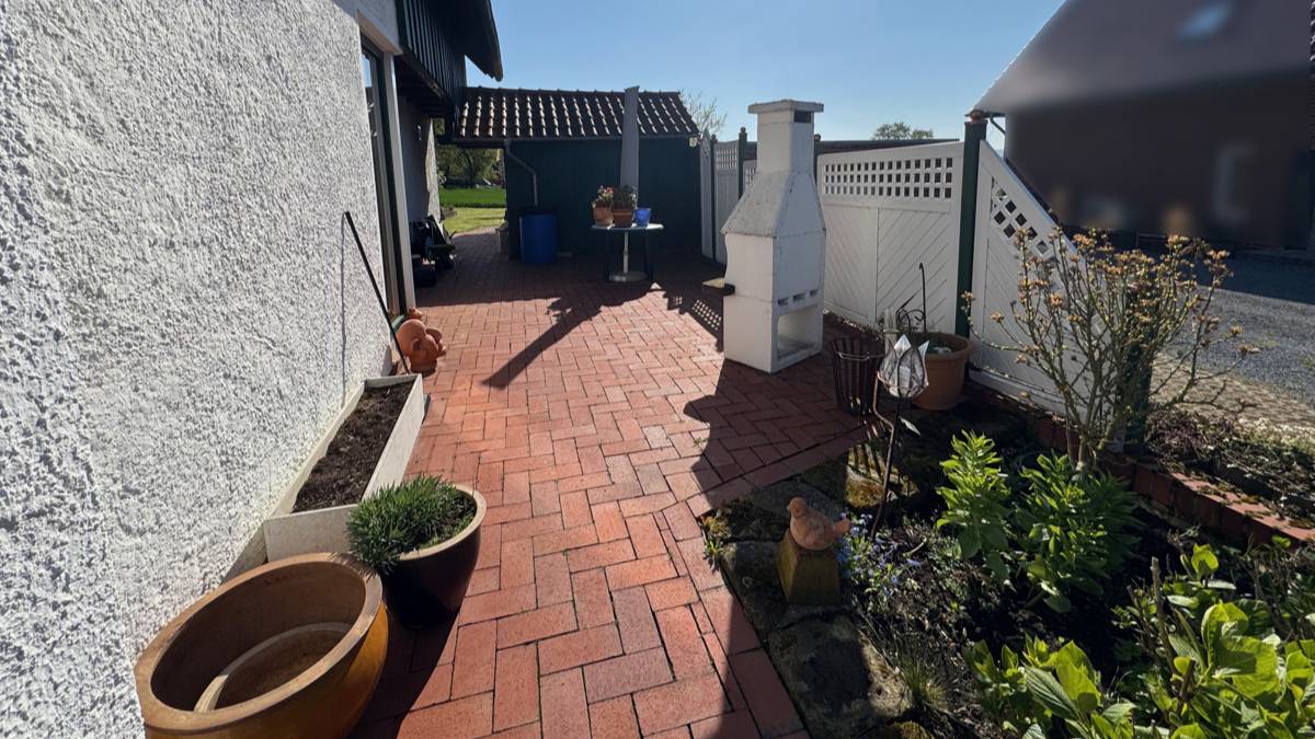 Terrasse zum Garten