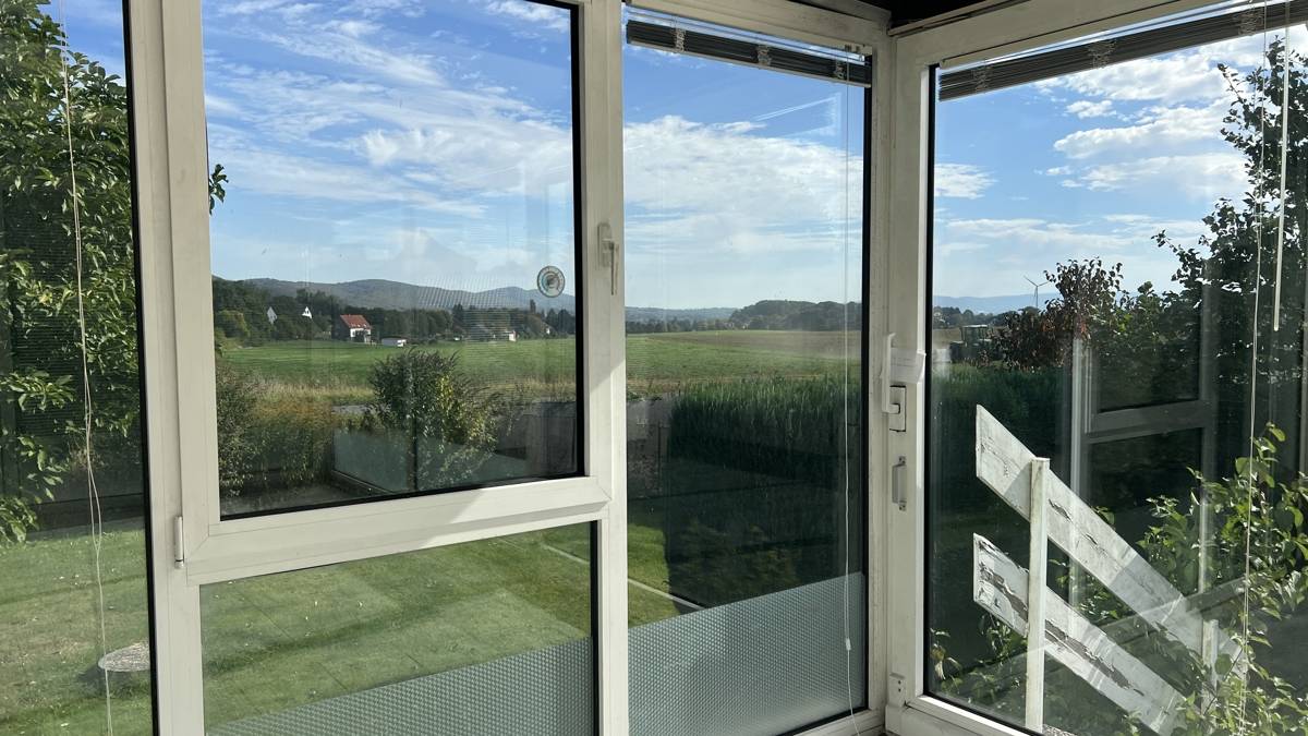 Blick - Wintergarten